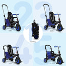 SMARTRIKE SMARTFOLD 300 5合1折疊三輪車 - 藍色