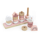 LABEL LABEL 木製數字串串樂