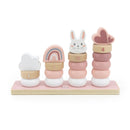 LABEL LABEL 木製數字串串樂