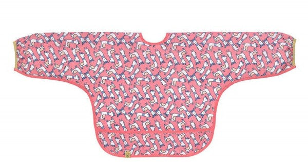 【買一送一】LASSIG 防水長袖口水肩 6-24M