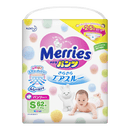 MERRIES 紙尿片細碼 62片