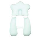 【公價貨品】親水棉嬰兒塑型枕頭連定位枕 (0-1歲) (天絲 - 綠色)