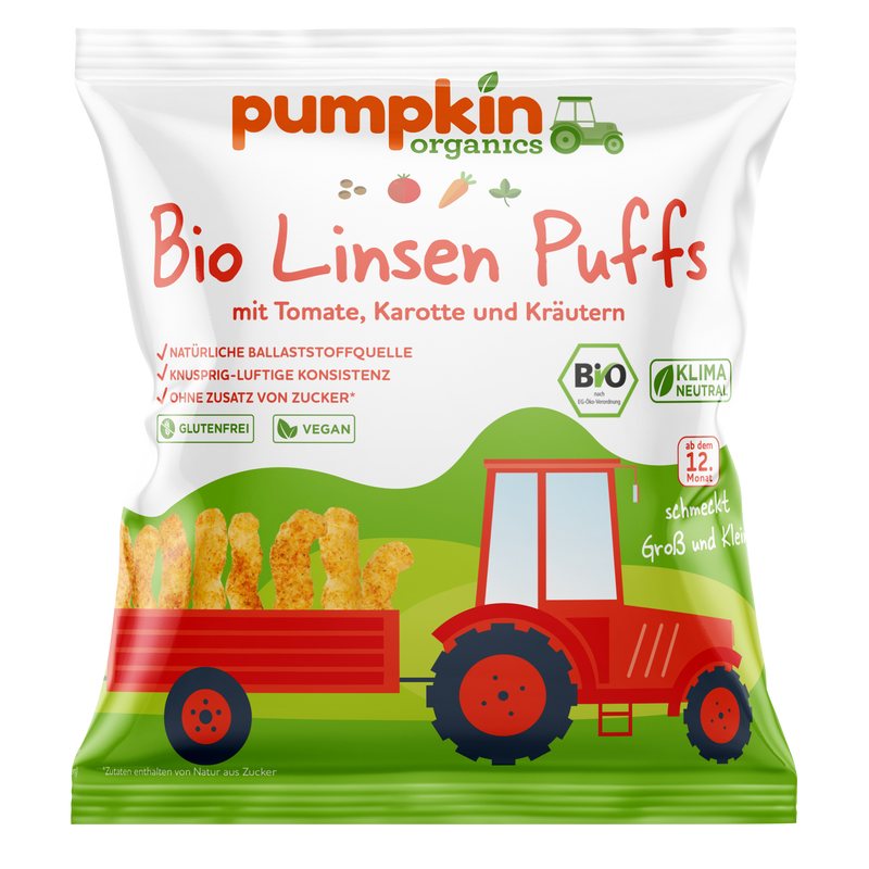 【5件裝】PUMPKIN 有機脆脆條