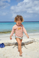 LASSIG 兒童游泳尿褲 （獅子/粉藍）