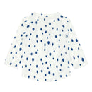 LASSIG 長袖防曬游泳上衣(藍點/奶白)