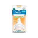 【公價貨品】仿母乳矽膠奶咀兩個裝 - 第２階段 (德國製造) 3M+