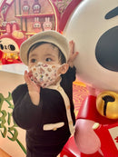 藍仕德 幼兒三層立體圖案口罩 10個裝 (Zoo-A/Zoo-C/Baby Toy-C/Cat-Dippy/Baby Giraffe)(獨立包裝)  (款式隨機發貨)