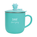 【公價貨品】不銹鋼三合一保溫杯連蓋和吸管 (粉藍色)