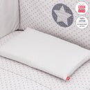 LA BABY 4件嬰兒床上套裝 (60X120 CM) (灰星/動物園)