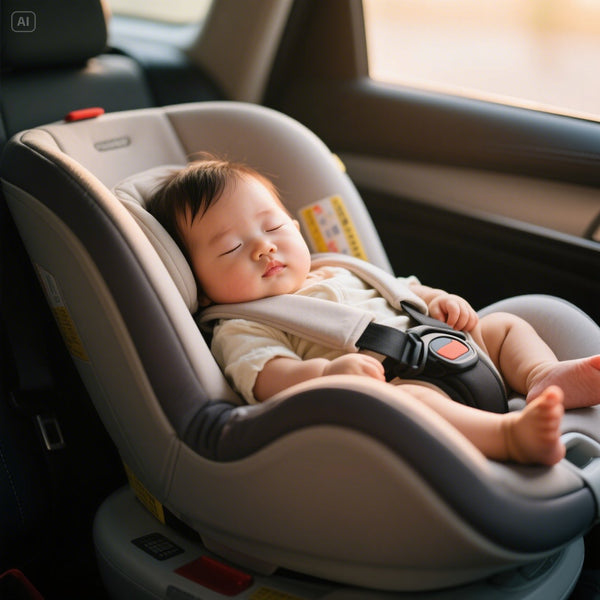 Baby in car seat