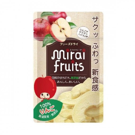 【公價貨品】MIRAI FRUITS (蘋果乾)(10g)(9M+)