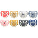 NIGHT & DAY 夜光拇指型矽膠玩咀 6-18M 2個裝