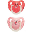 NIGHT & DAY 夜光拇指型矽膠玩咀 6-18M 2個裝