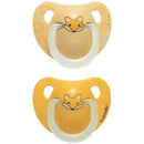 NIGHT & DAY 夜光拇指型矽膠玩咀 6-18M 2個裝