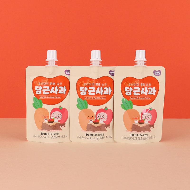 DDODDOMAM 胡蘿蔔蘋果汁 (5包裝)