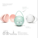 HYGGE BABY 球形雙重玩咀盒 (粉紅/薄荷/灰色)