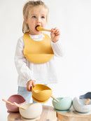 「北歐海浪」系列矽膠食具套裝