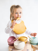 「北歐海浪」系列矽膠食具套裝