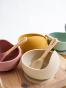 「北歐海浪」系列矽膠食具套裝