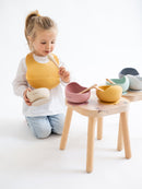 「北歐海浪」系列矽膠食具套裝