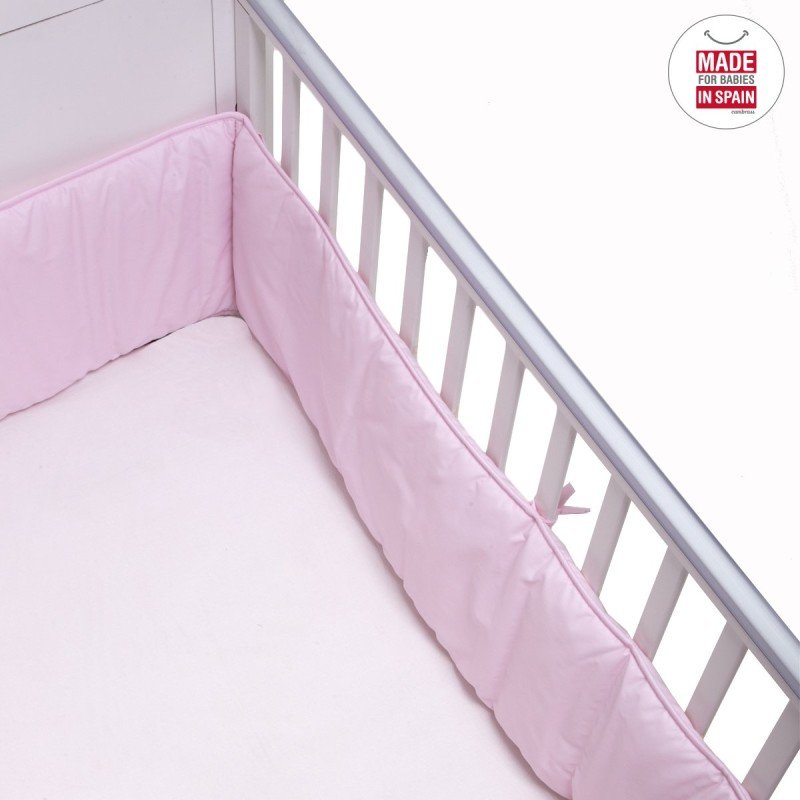 嬰兒床圍 (四邊) (粉紅色) (360X30CM)