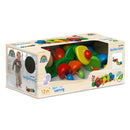 木製毛毛蟲手拉車