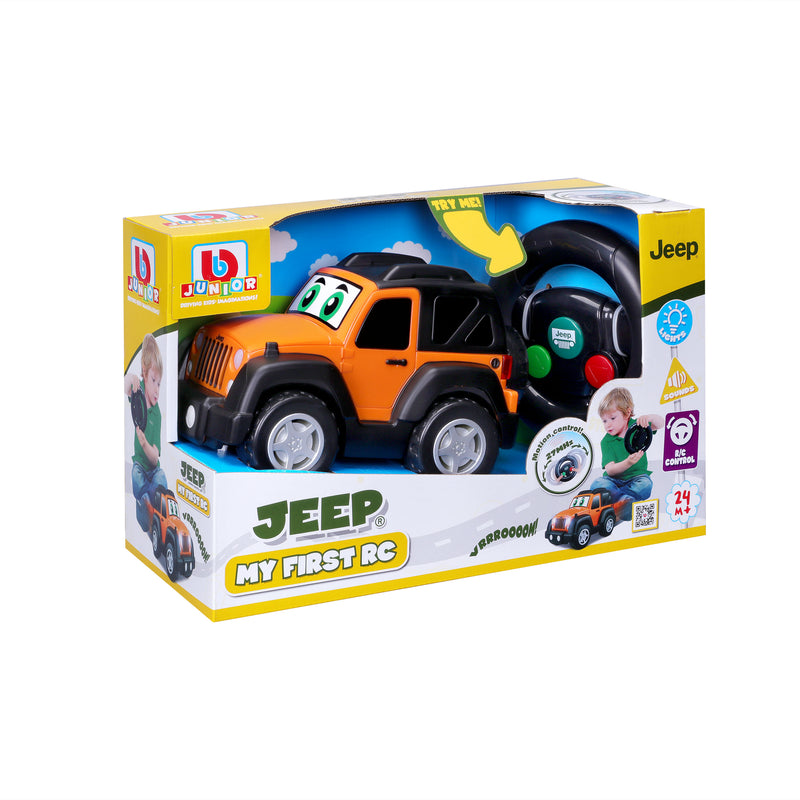 JEEP MY FIRST RC JEEP WRANGLER 遙控車 （橙色）