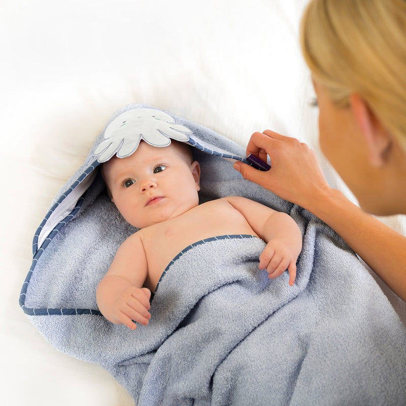 超柔軟抗菌竹纖維嬰兒沐浴毛巾