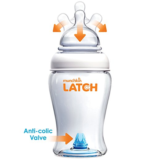 LATCH 8OZ 寬口奶瓶 (3件裝)