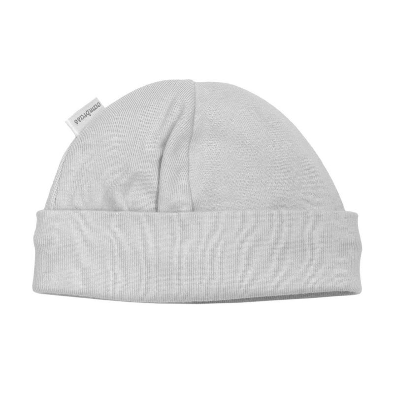 純棉針織嬰兒帽 W (灰/T1)