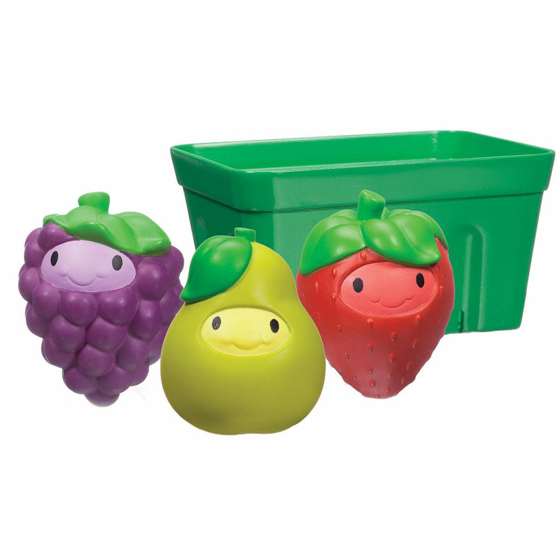 可愛水果籃沐浴玩具