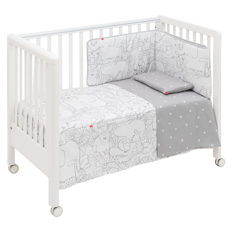 BE 4件嬰兒床上套裝 (60X120 CM)