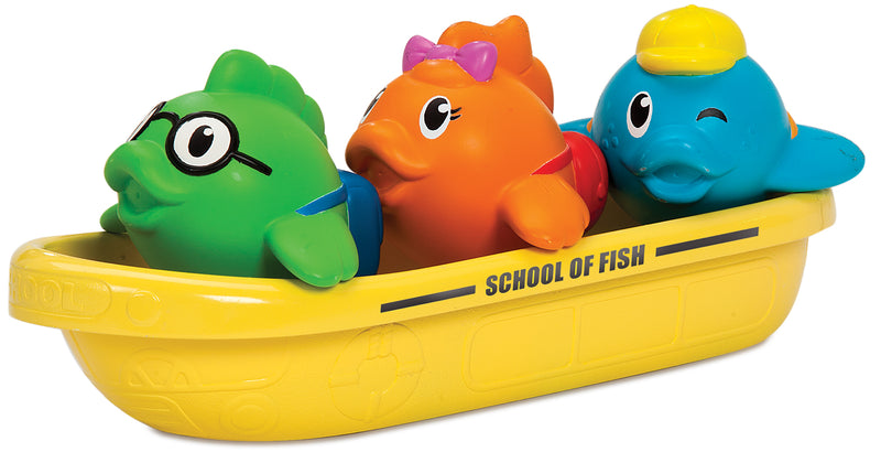 快樂上學魚沐浴玩具