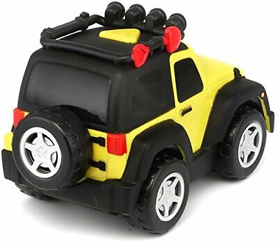 JEEP LIGHT & SOUND JEEP WRANGLER  聲光玩具車 (黃色)