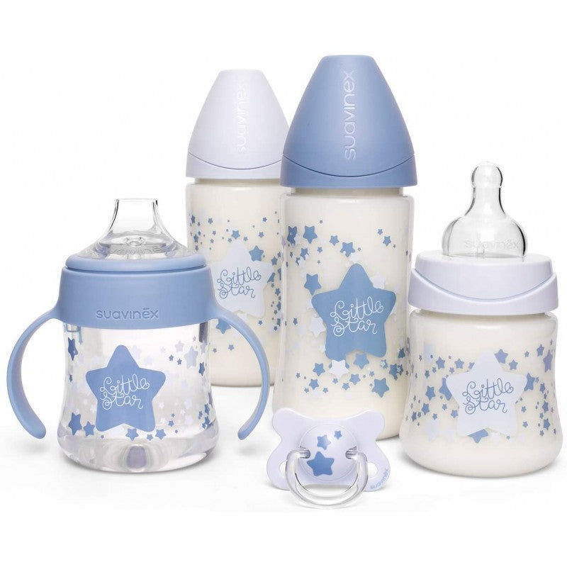 Little Star 奶瓶禮盒套裝 (白色/藍色/粉紅)